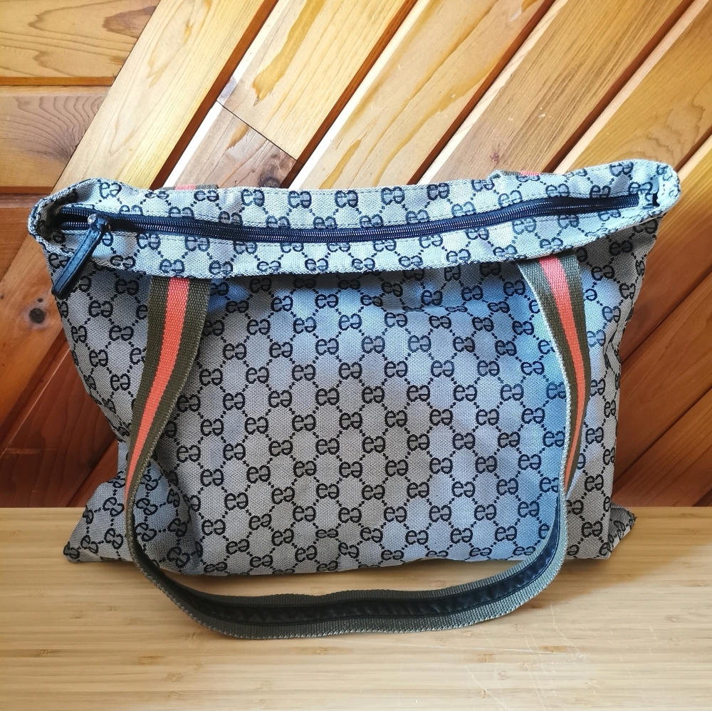 Gucci Style Monogram Shoulder Bag